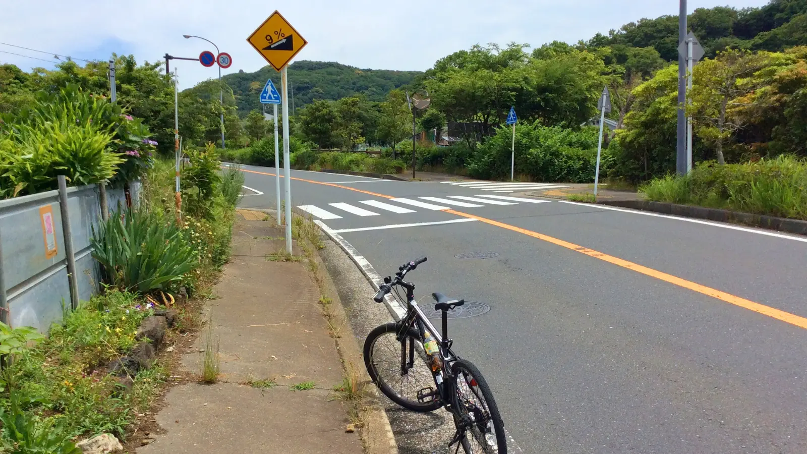 湘南国際村の登り
