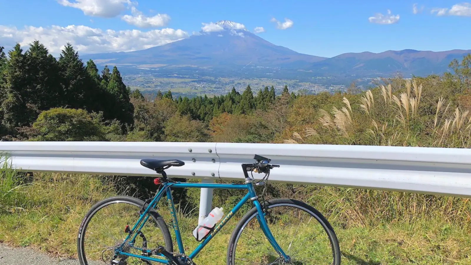 足柄付近から眺めた富士山