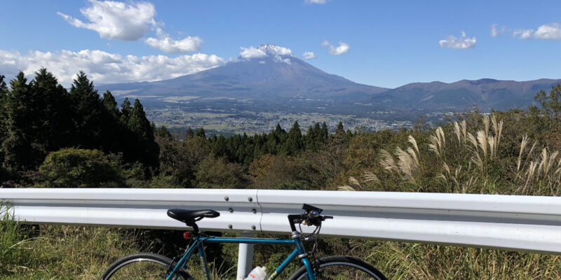 足柄峠近くから富士山がよく見えることを伝える画像