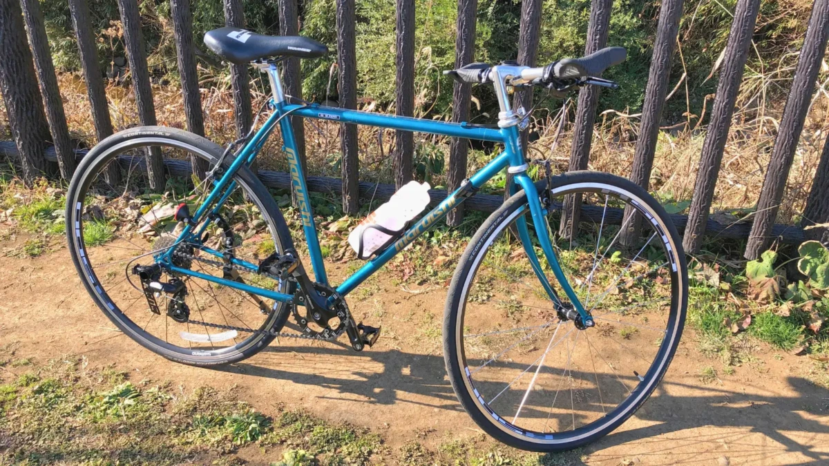 丸石のクロスバイク