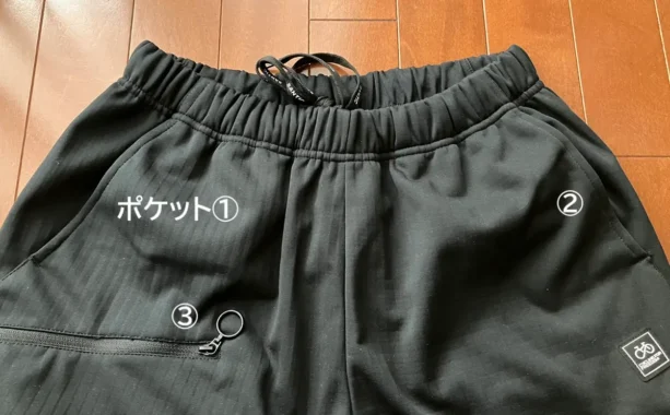 Santicの秋冬サイクルパンツ