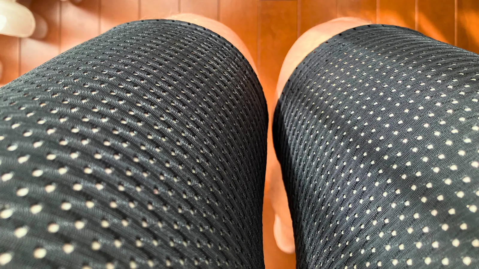 パールイズミのベンチレーションパンツ