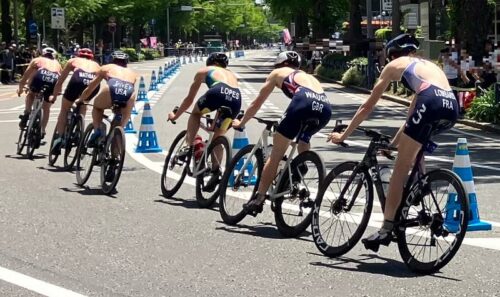 横浜トライアスロン女子選手