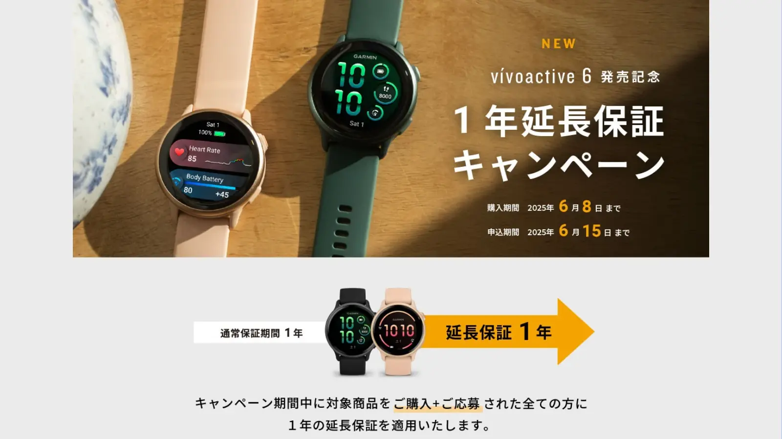 Garmimキャンペーン