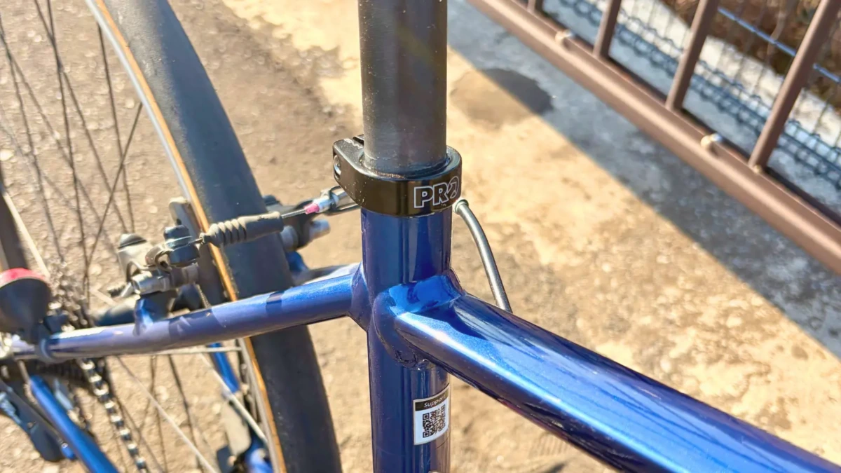 PROシートクランプを装着したRAIL ACTIVE