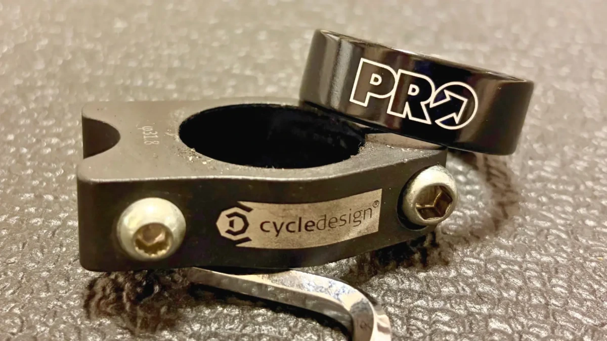 Cycle DesignとPROシートクランプの画像