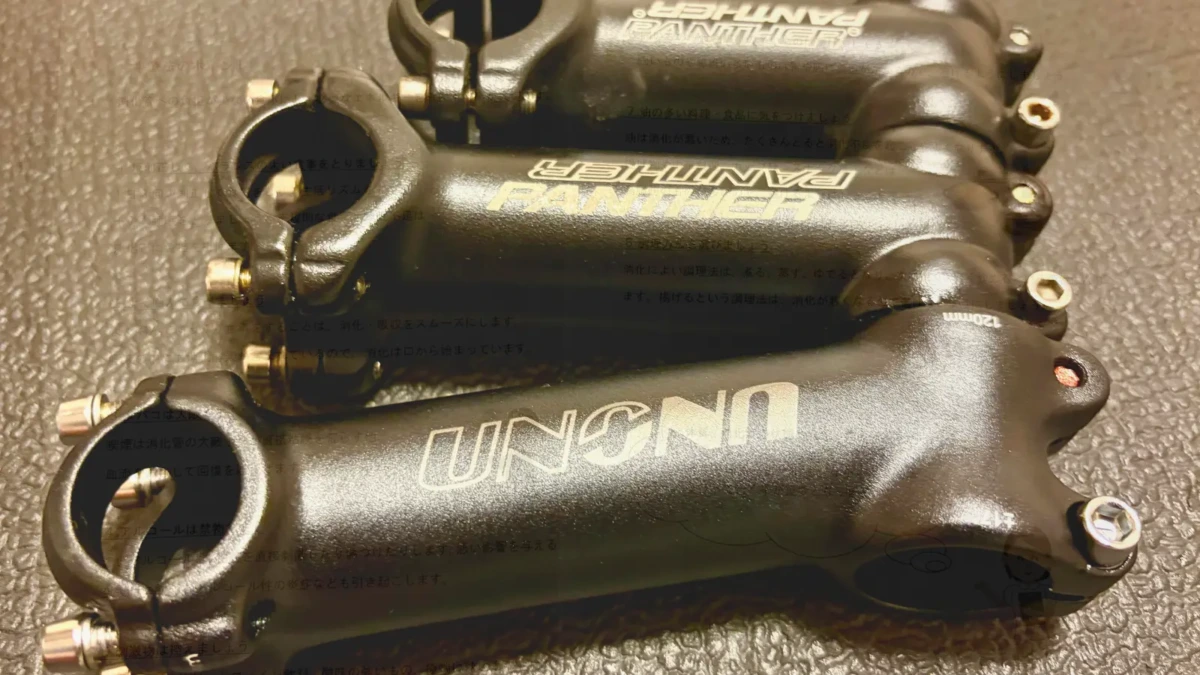 100mm、110mm、120mmのステム