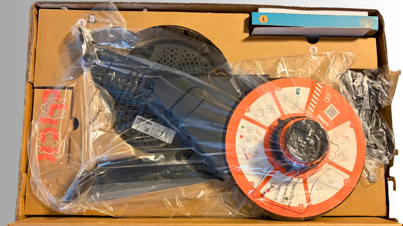 KICKR Core2 with Zwift Cog