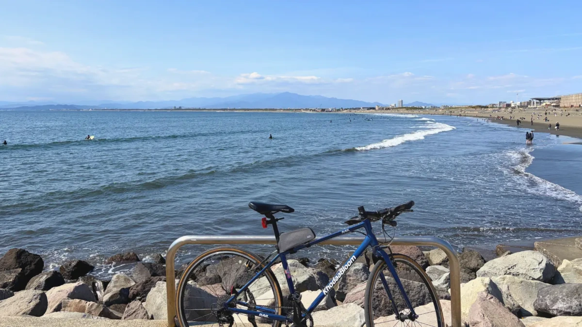 湘南海岸とRAIL ACTIVE