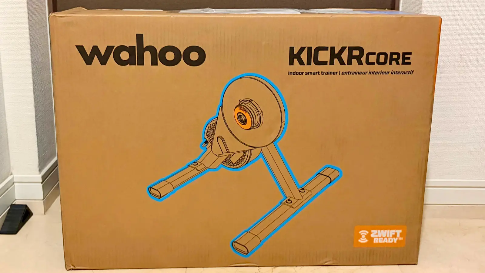 アメリカから到着したWahoo Kickr core2