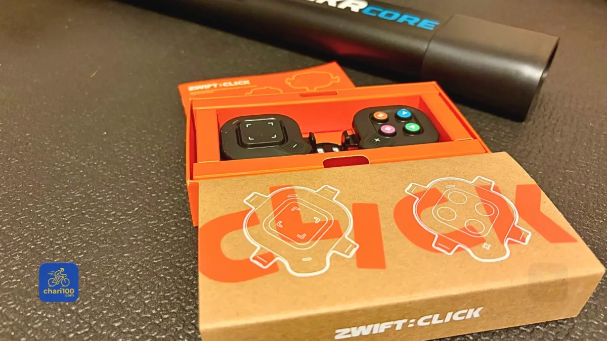 Wahooのバーチャル変速リモコン