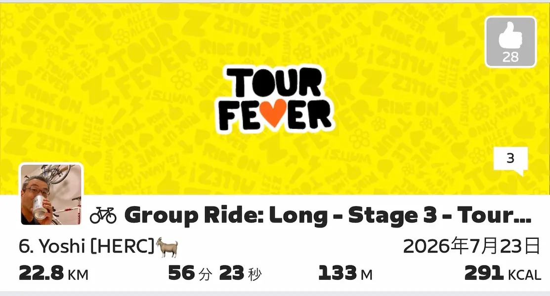 TOUR FEVER グループライドの画像