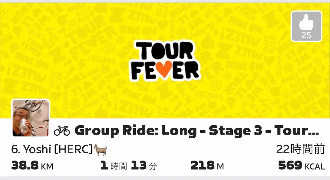 TOUR FEVER グループライドの画像