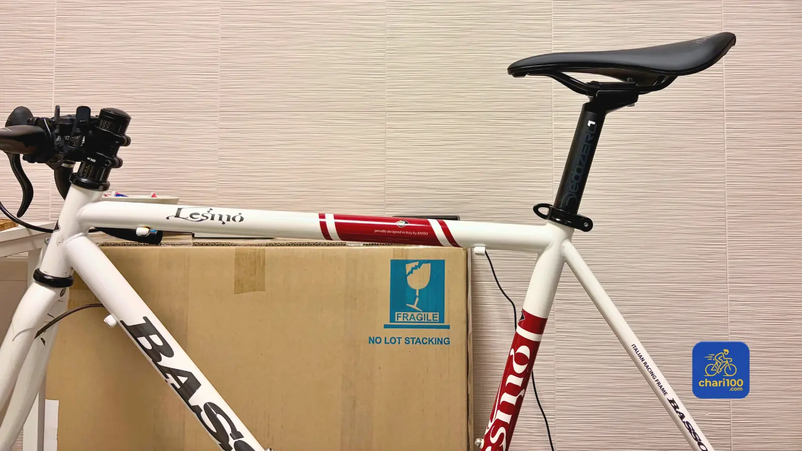サドル高さを700mmにした画像