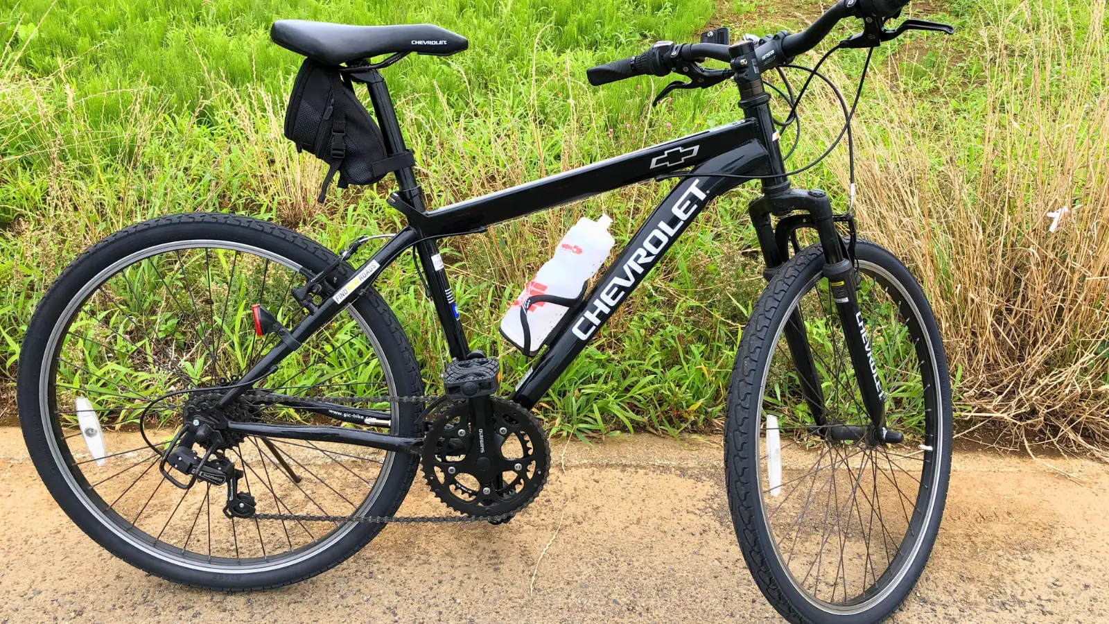 タイヤ交換後のMTB